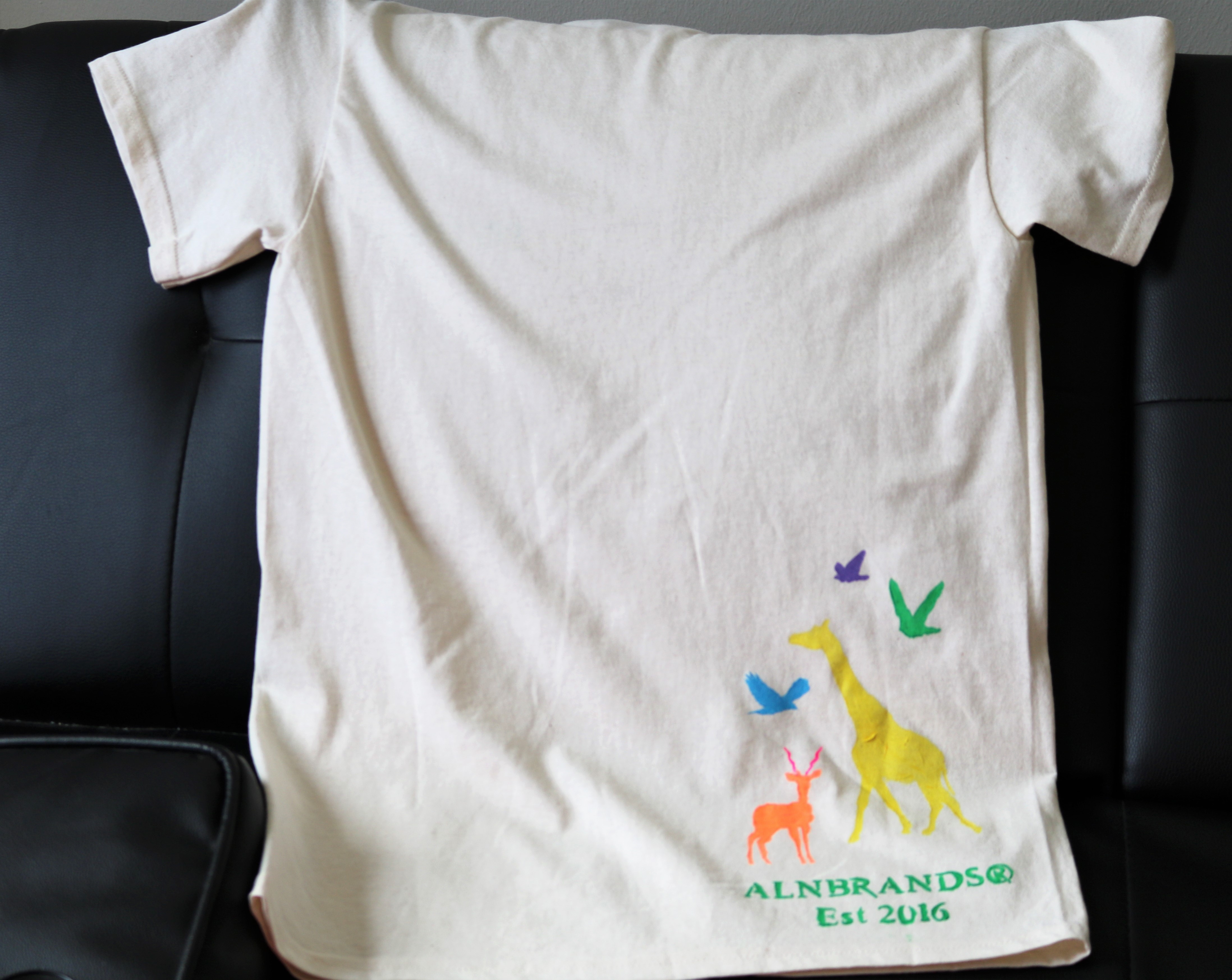 Giraffe & Co./ CREATE Logo T-shirt by: alnbrands7