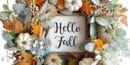 Thanksgiving Pumpkin Wreath