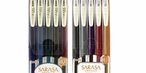 Zebra Sarasa Clip Gel Pens