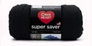 Red Heart Super Saver Black Yarn