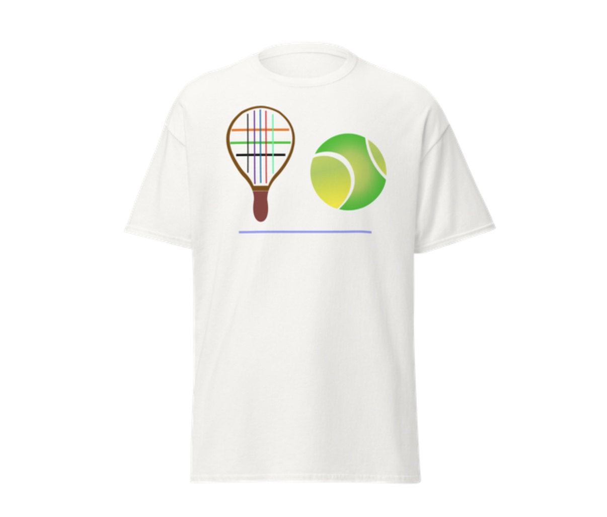 Racket Ball T-Shirt By ALNBRANDS
