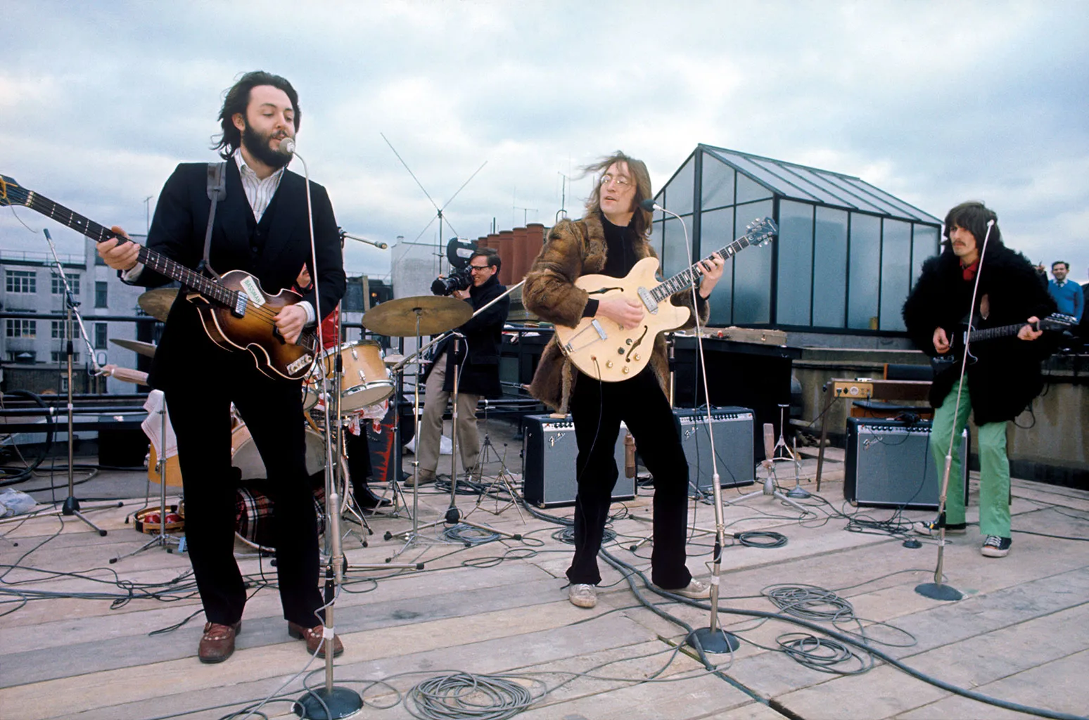 Most Iconic Music Greats Of All Times- The Beatles’ Rooftop Concert (1969)