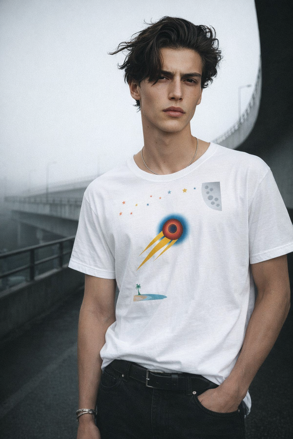 Shootin To The Moon T-Shirt By alnbrands