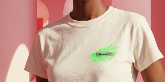 ALNBRANDS Logo Paint T-Shirt by: alnbrands