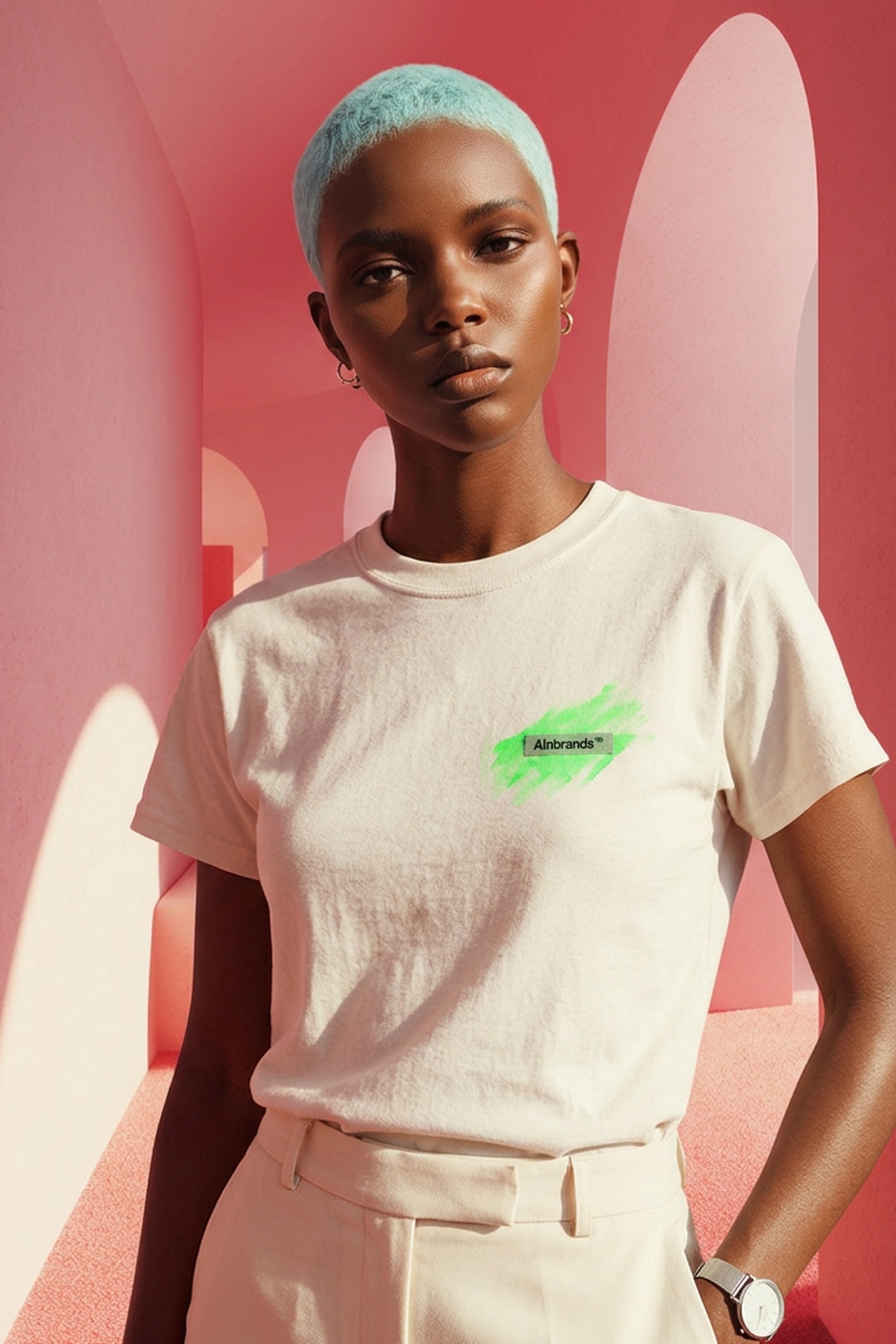 ALNBRANDS Logo Paint T-Shirt by: alnbrands