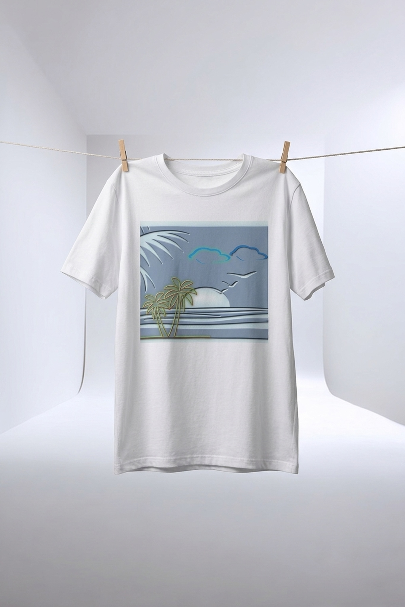 Beautiful Skies T-Shirt By alnbrands