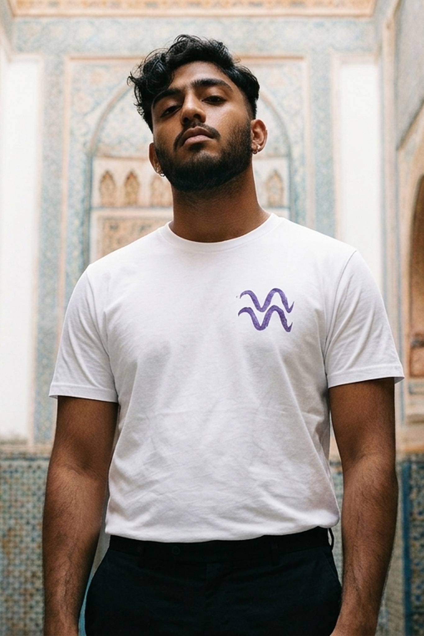 Zodiac Sign (AQUARIUS) Tee By: alnbrands