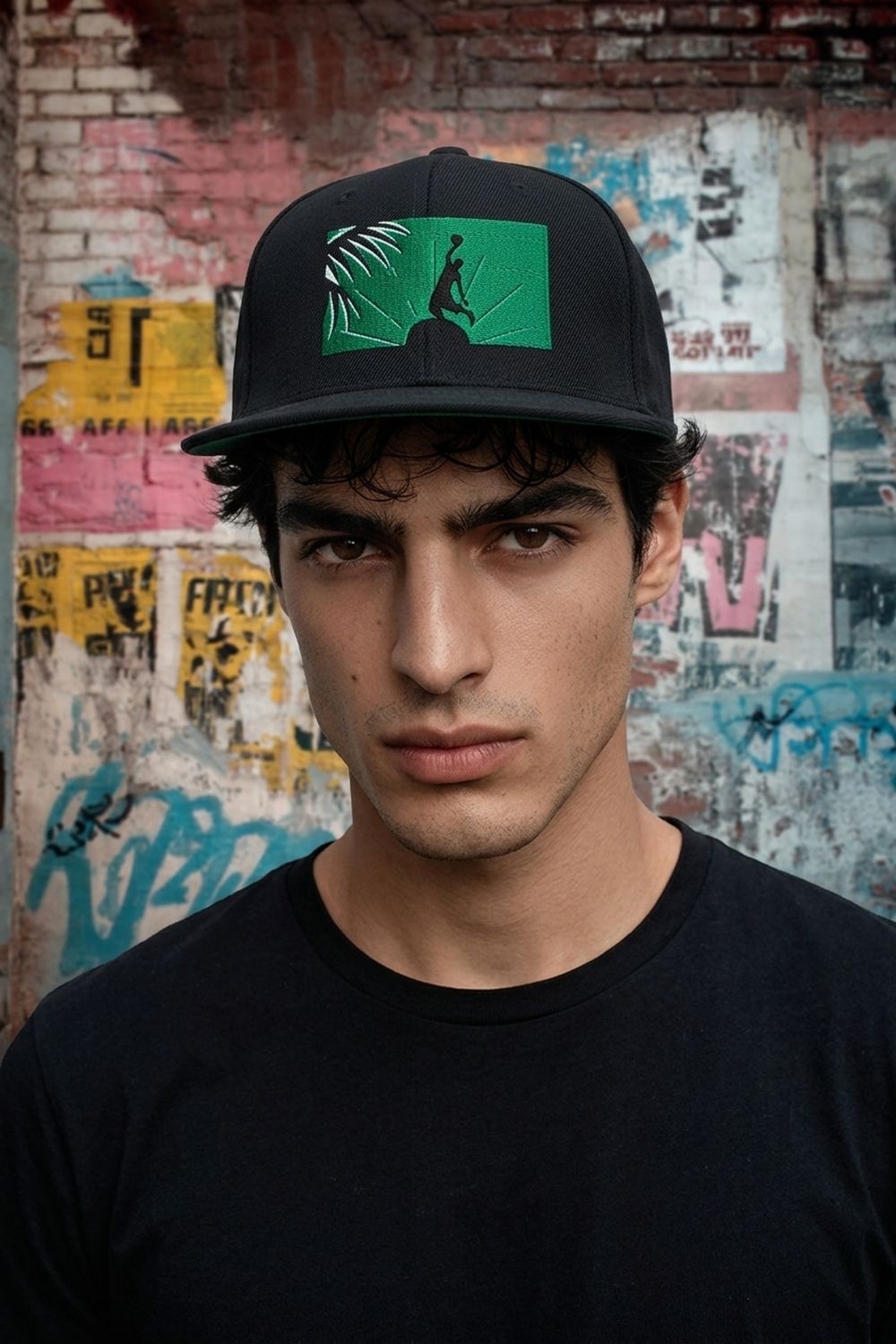 Above All Odds Snapback -Black
