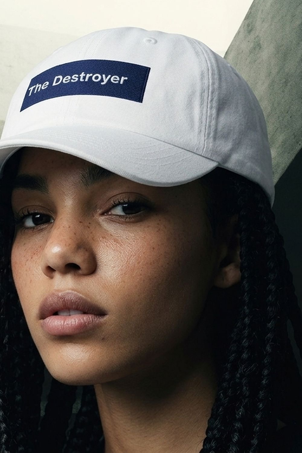 Archetype Collection The Destroyer- Dad Hat -White