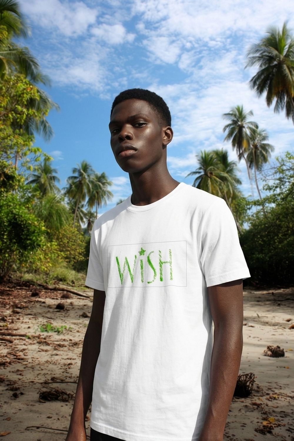 Wish Classic T-Shirt -White