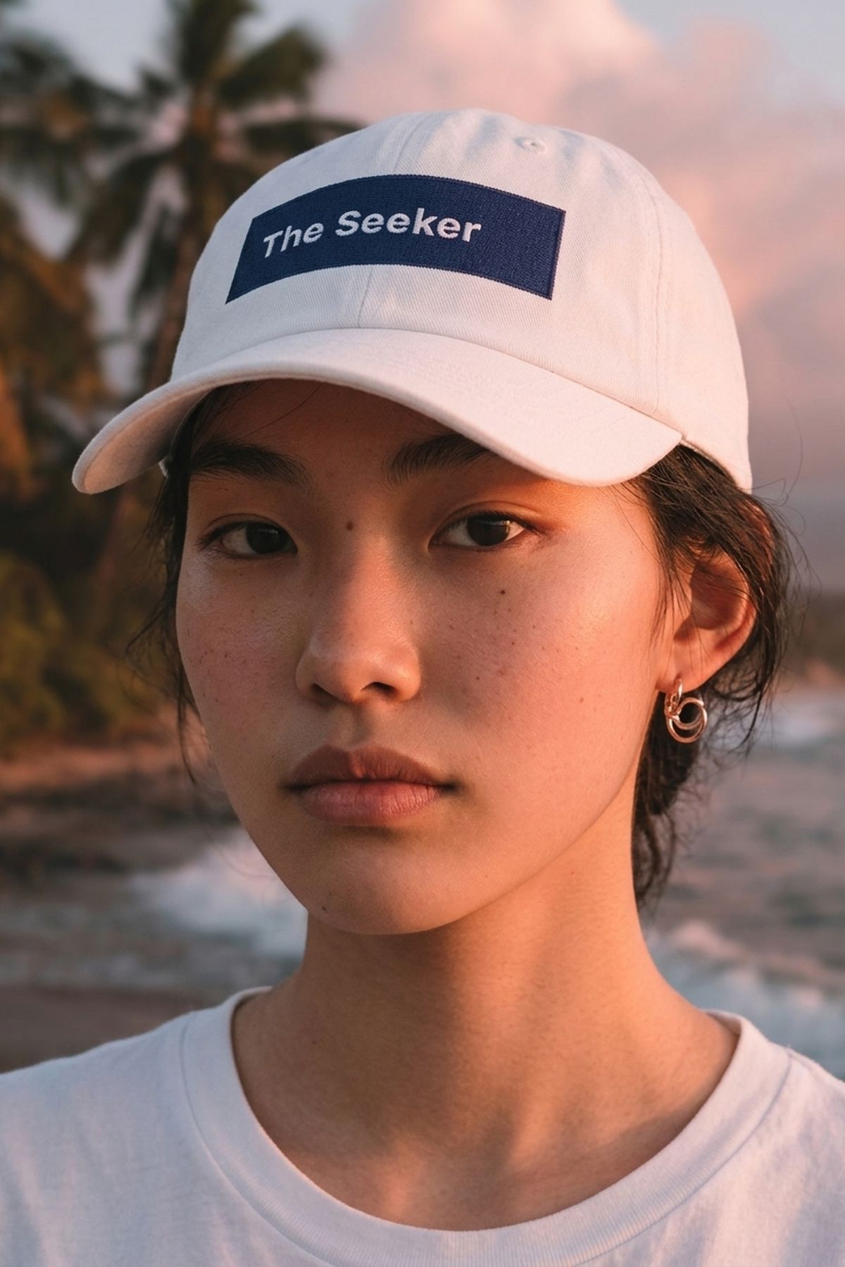 Archetype Collection The Seeker- Dad Hat -White
